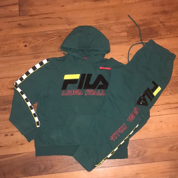 Fila Other - VINTAGE FILA LINEA ITALIA RACING SWEAT SUIT